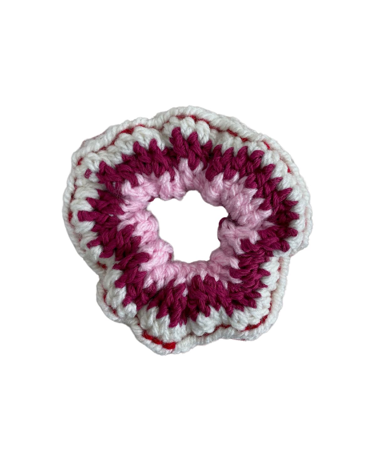 Knod scrunchie | Pink & Red
