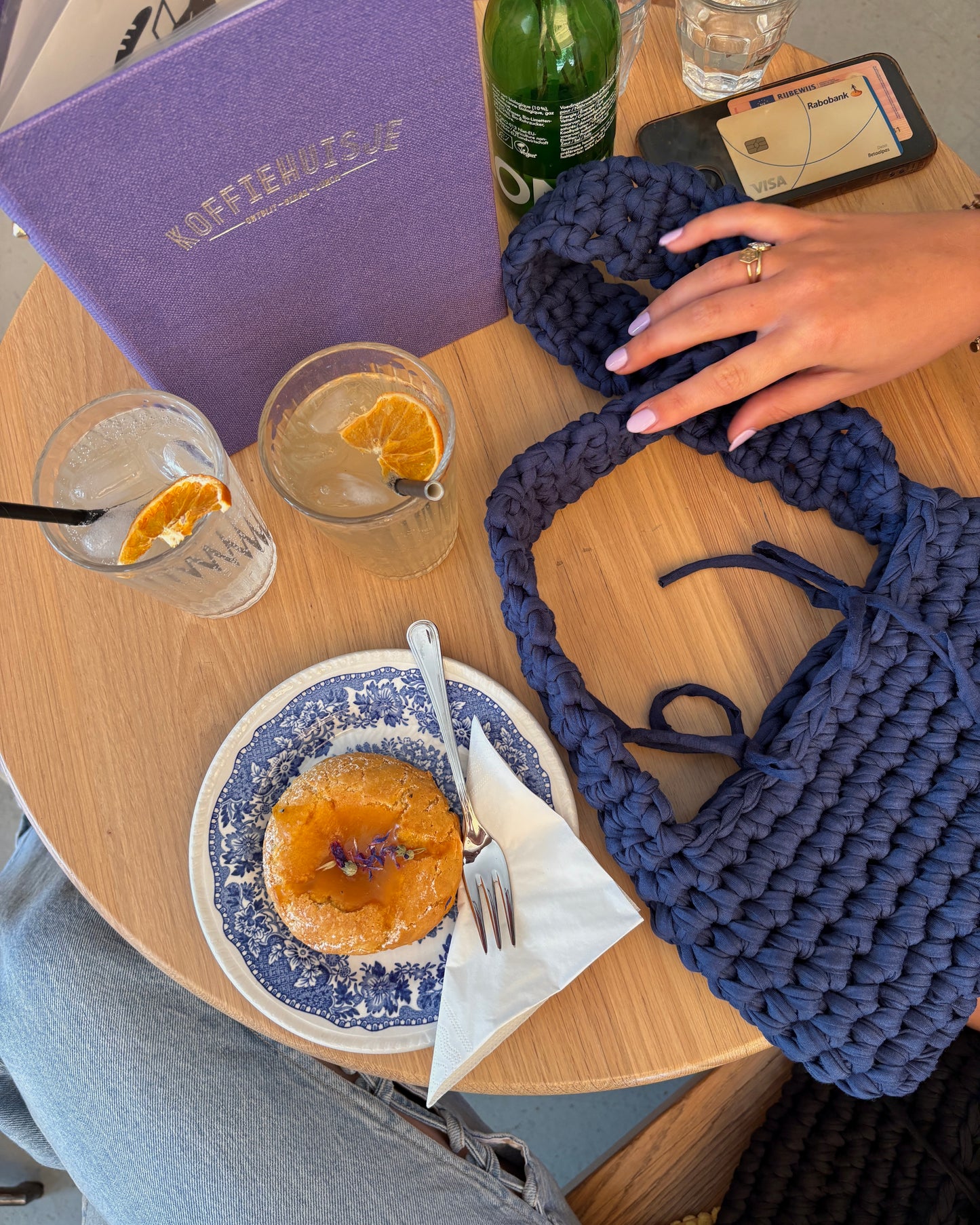 Knot bag | Blue