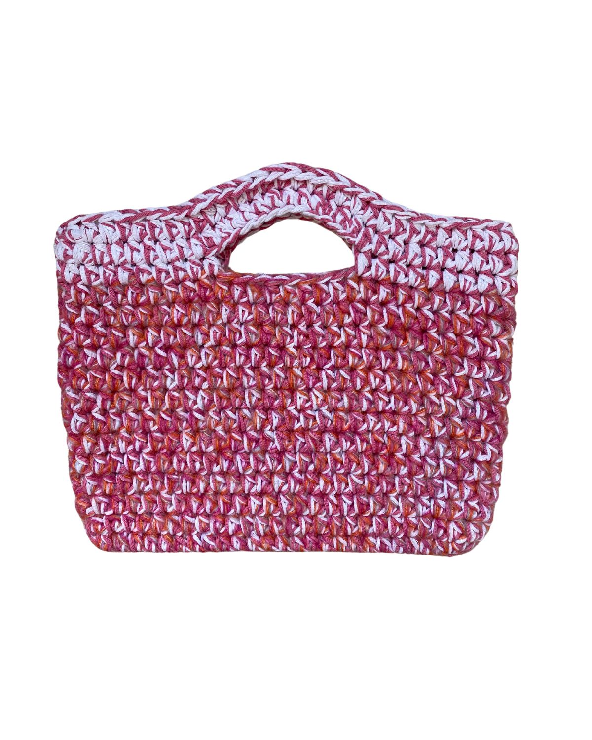 Maeve handbag | Soft Orange & Pink