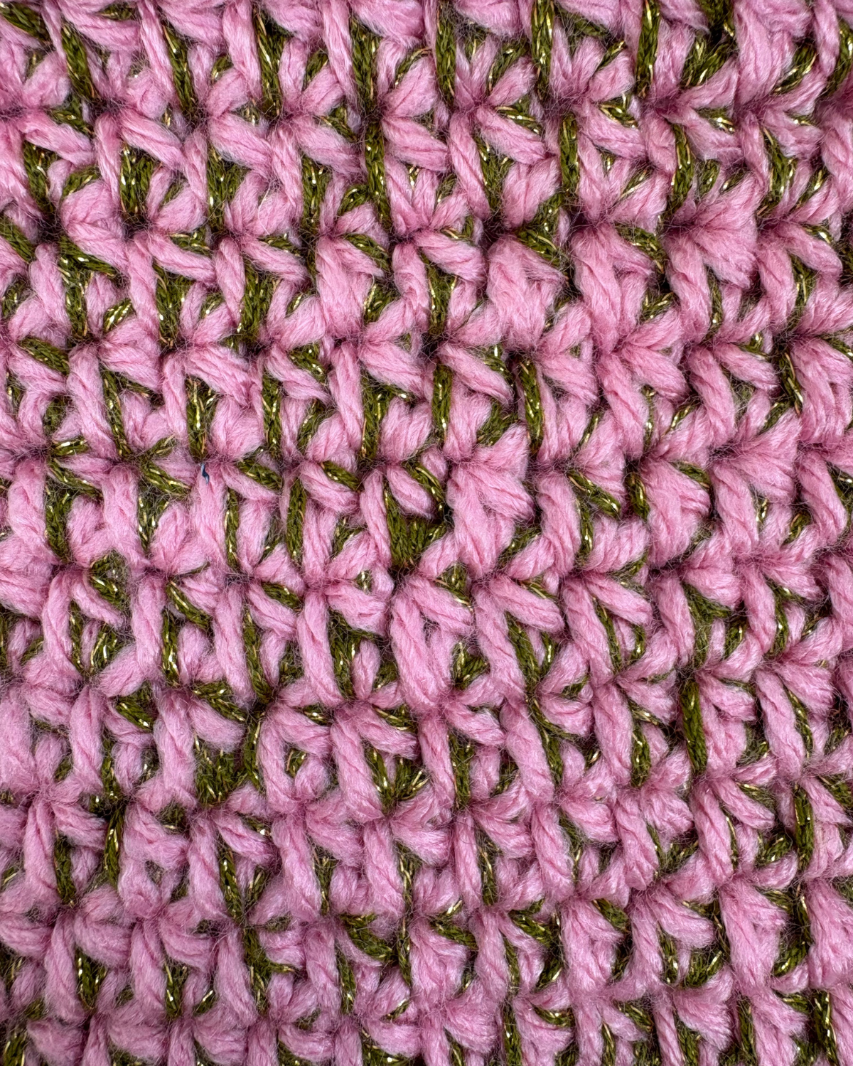 Flora shoulderbag | Pink & Green Shimmer