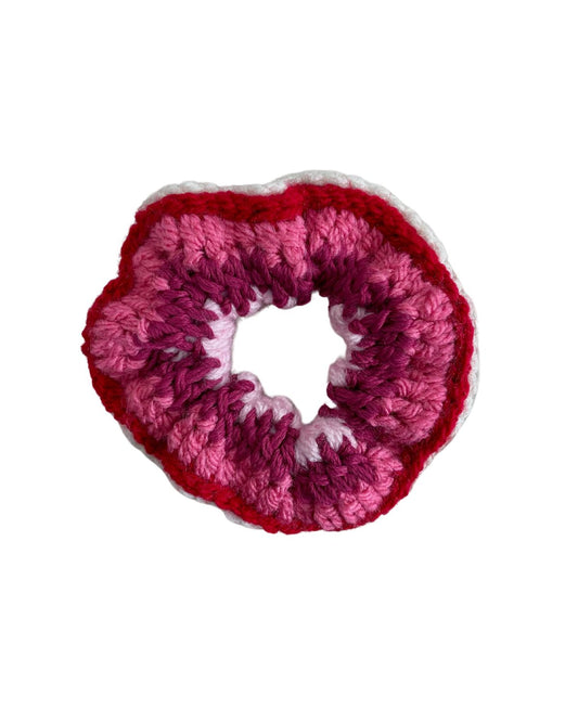 Knod scrunchie | Pink & Red