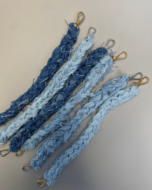 Denim phone cord