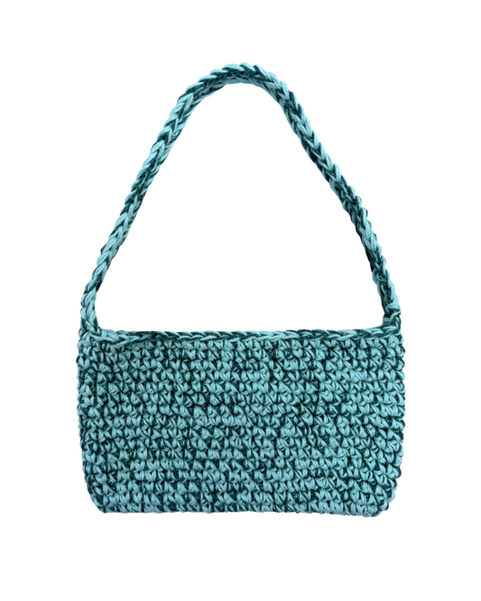 Flora shoulderbag | Blue Shimmer