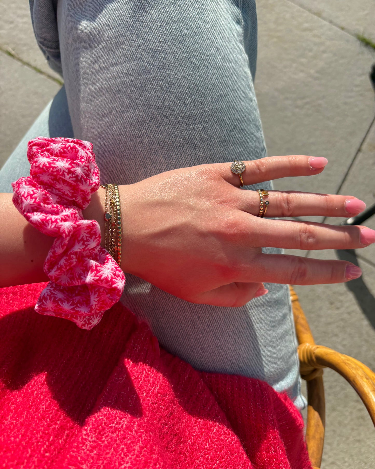 Scrunchie | Pink Floral