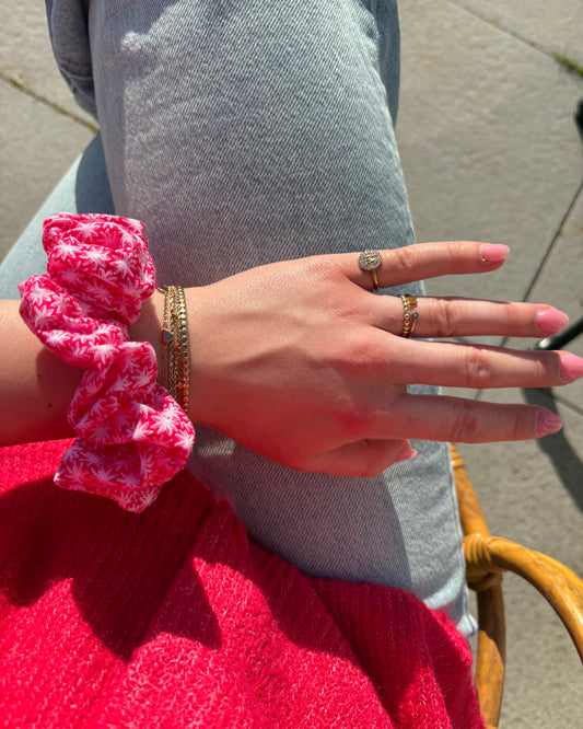 Scrunchie | Pink Floral