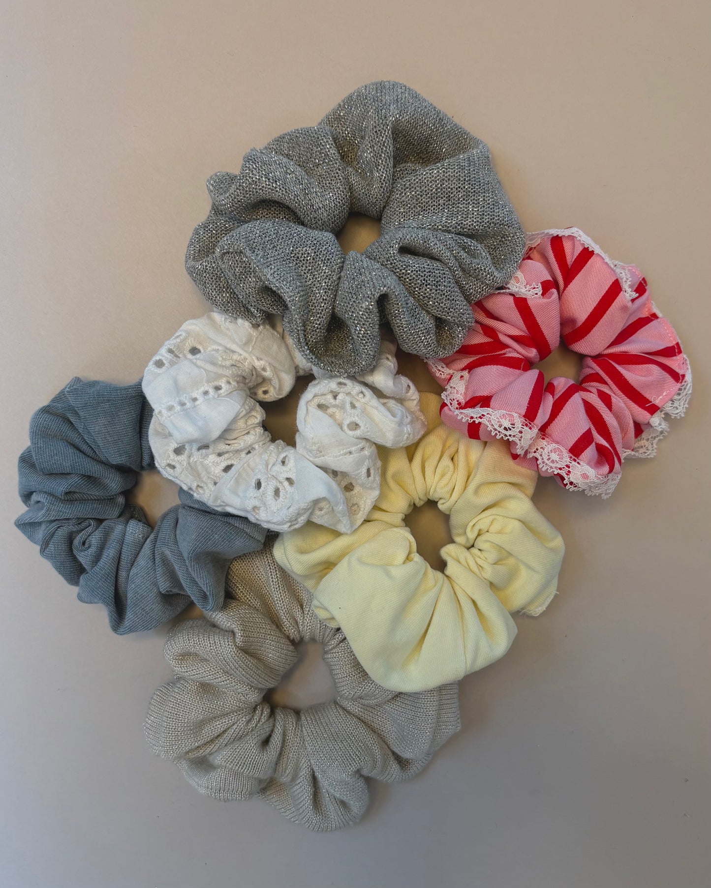 UPCYCLED scrunchie | Butter Yellow