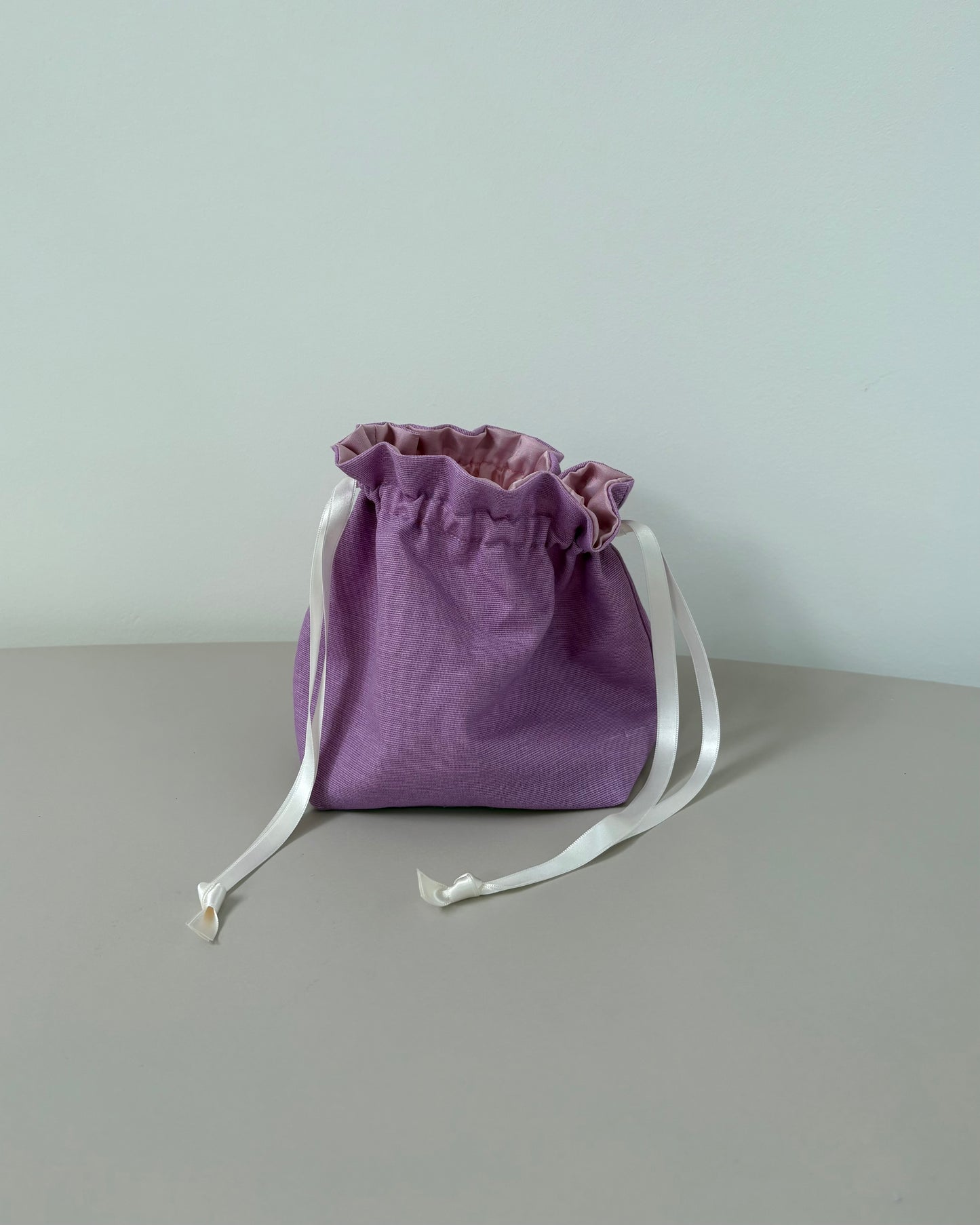 Drawstring pouch | Lilac
