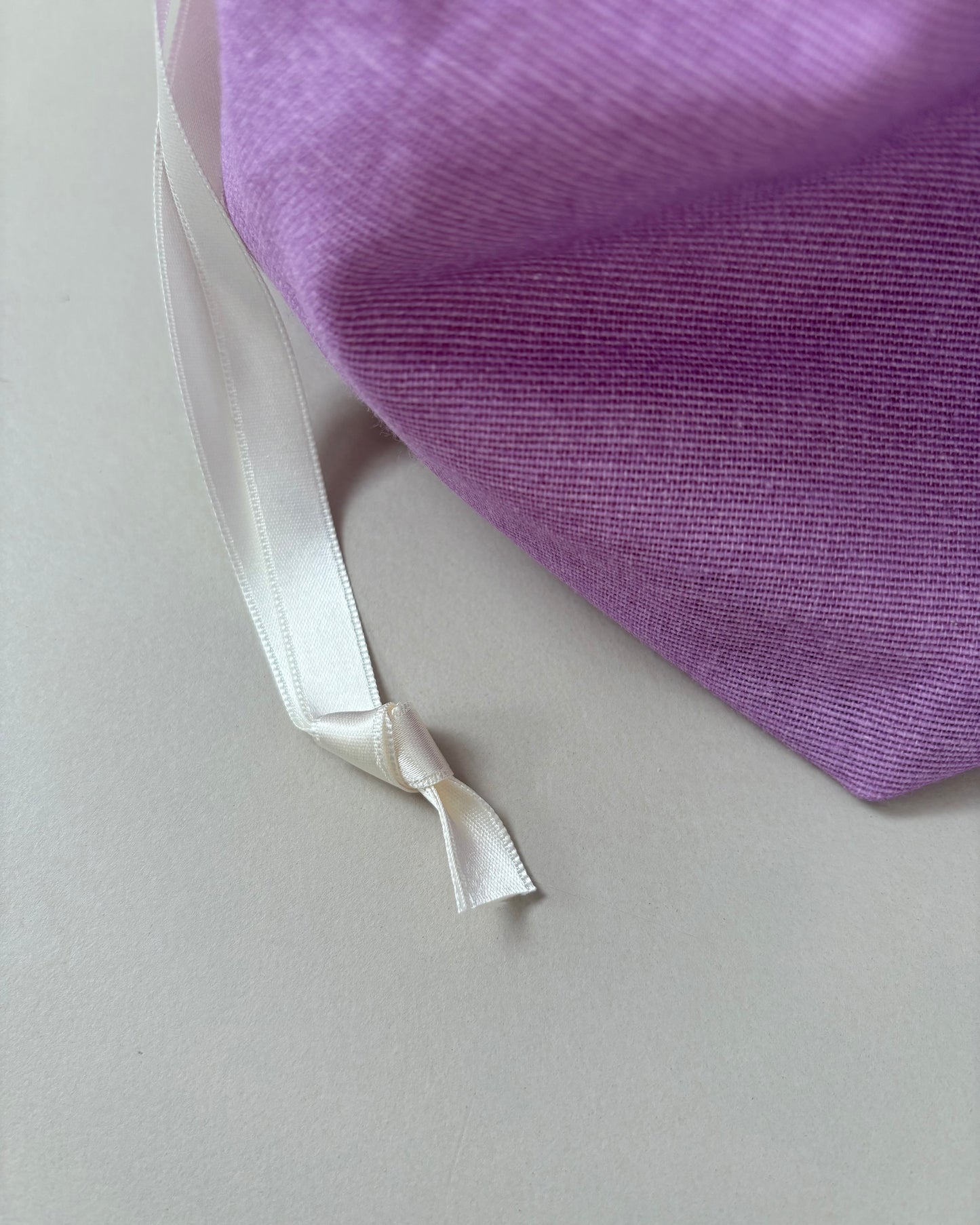 Drawstring pouch | Lilac