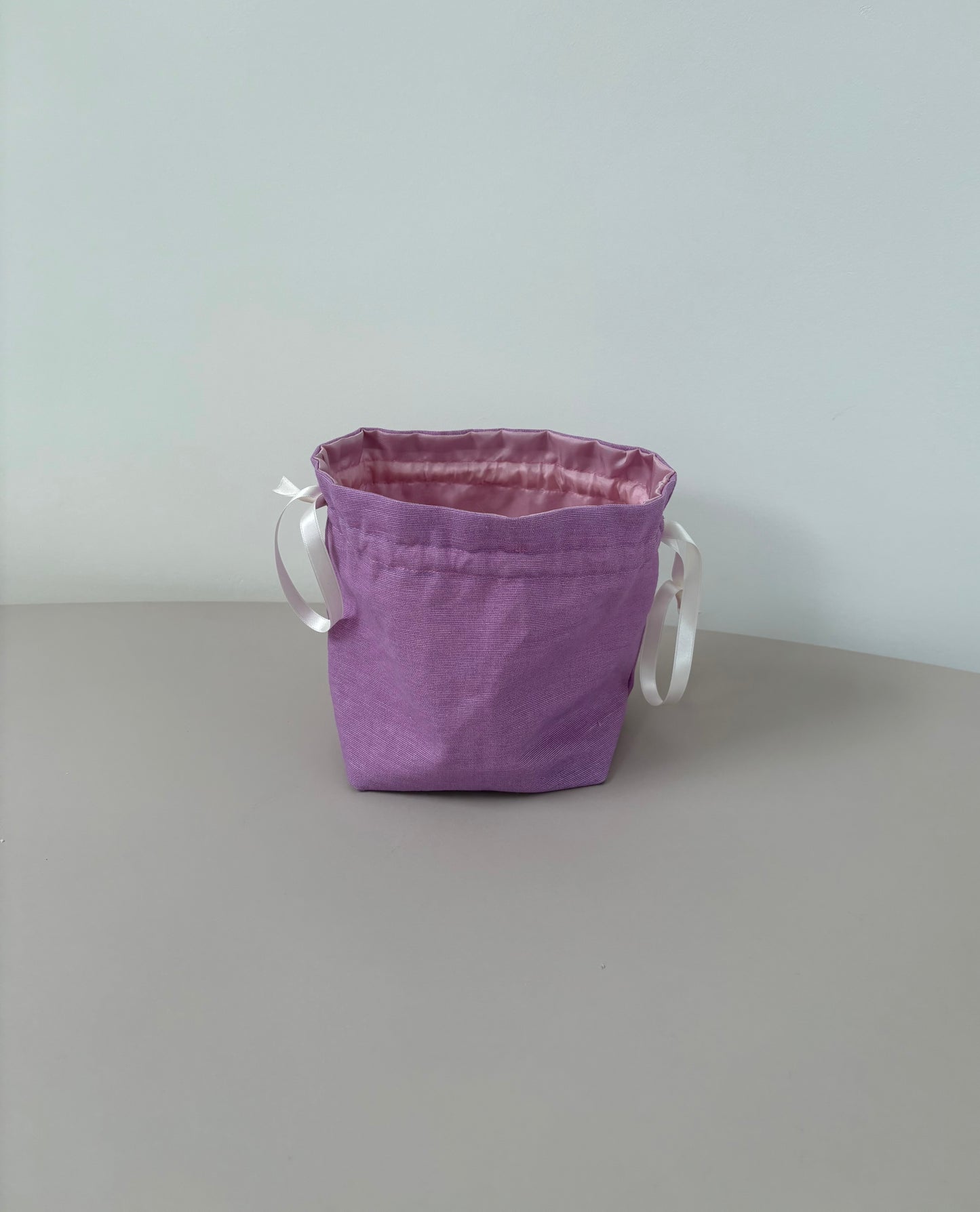 Drawstring pouch | Lilac