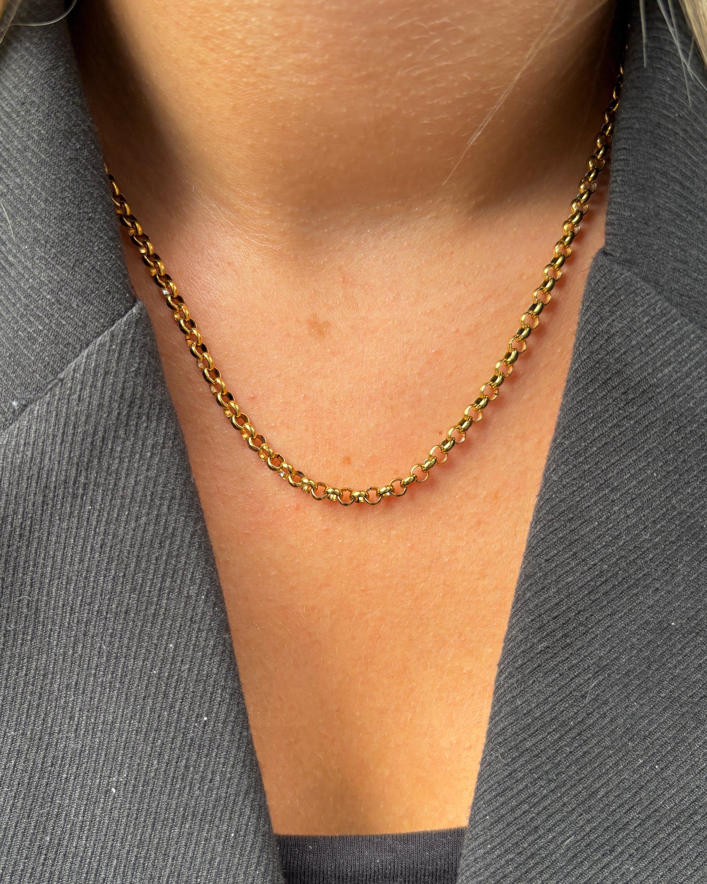 Golden Loop Necklace