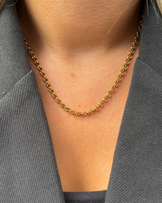 Golden Loop Necklace