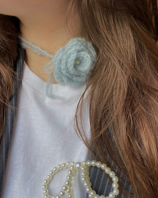 Floral strap | Soft Blue