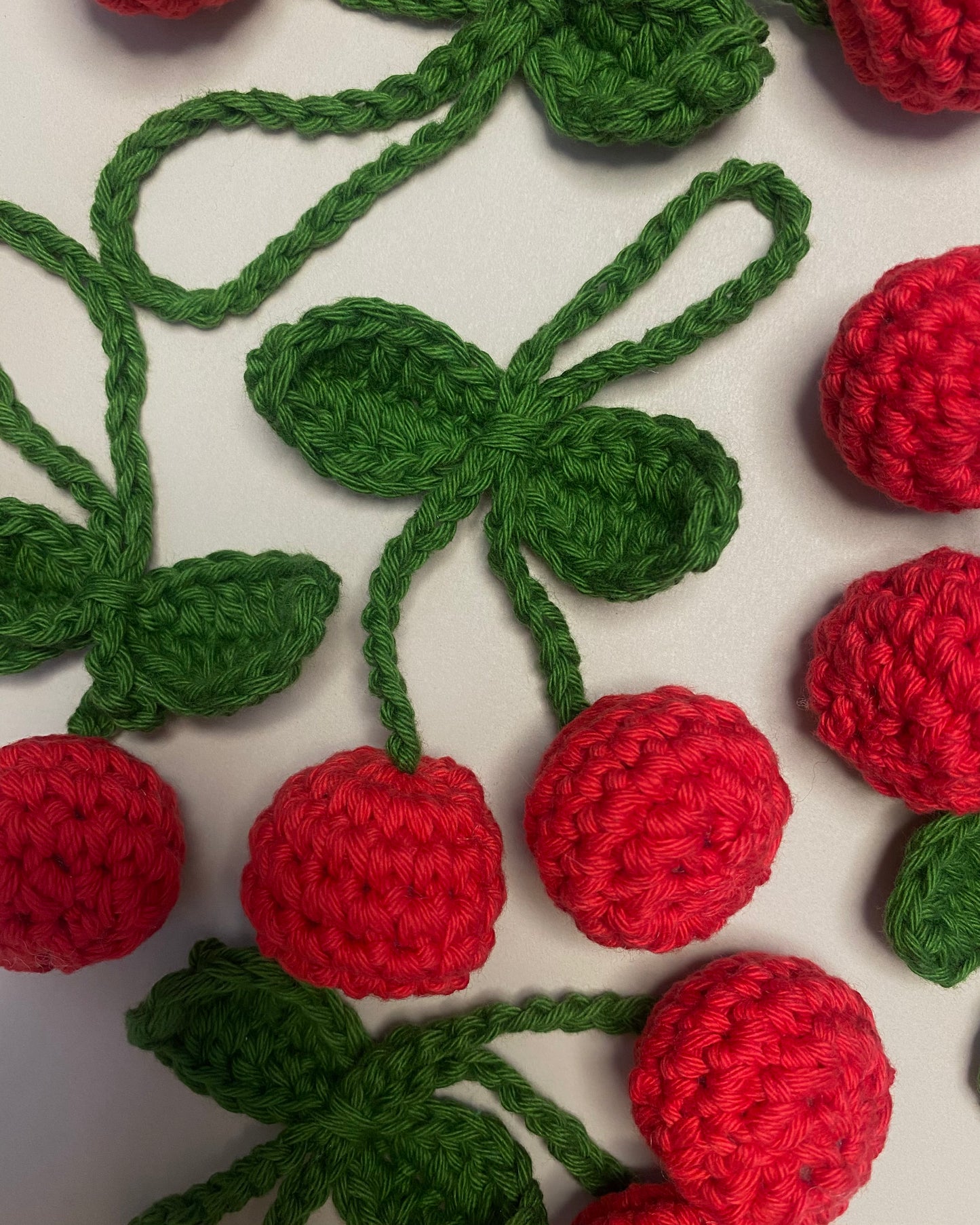 Cherry bag charm