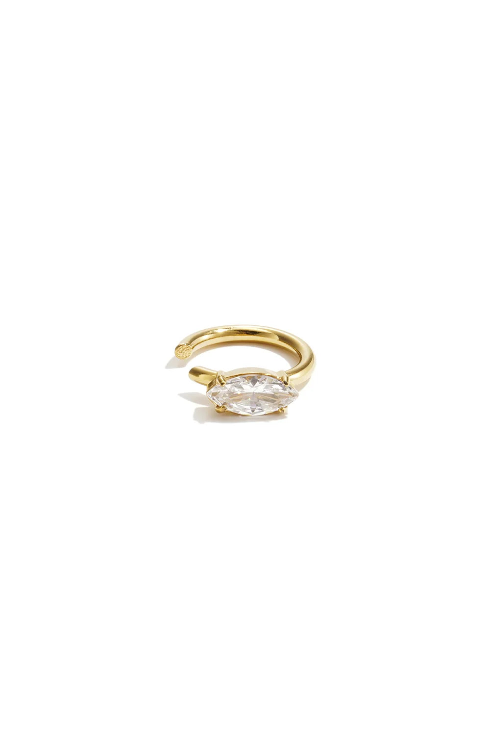 Minimal Oval Earcuff
