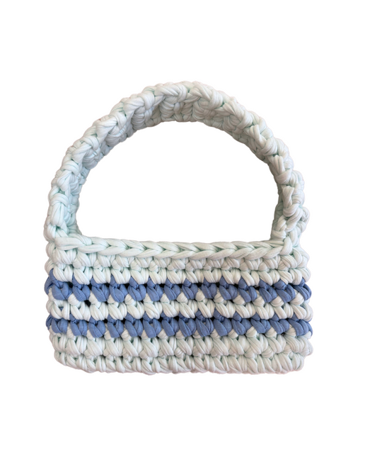 Muse shoulderbag | Minty Blue & Blue