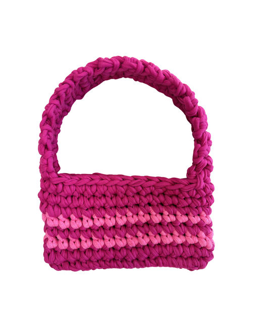 Muse shoulderbag | Fuchsia & Pink