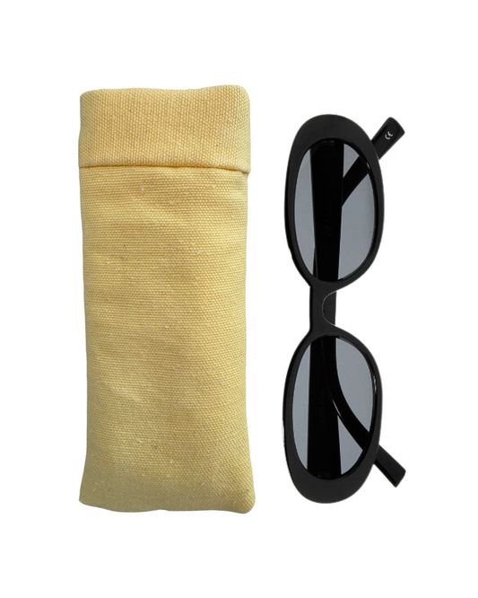 Sunglasses case | Butter Yellow
