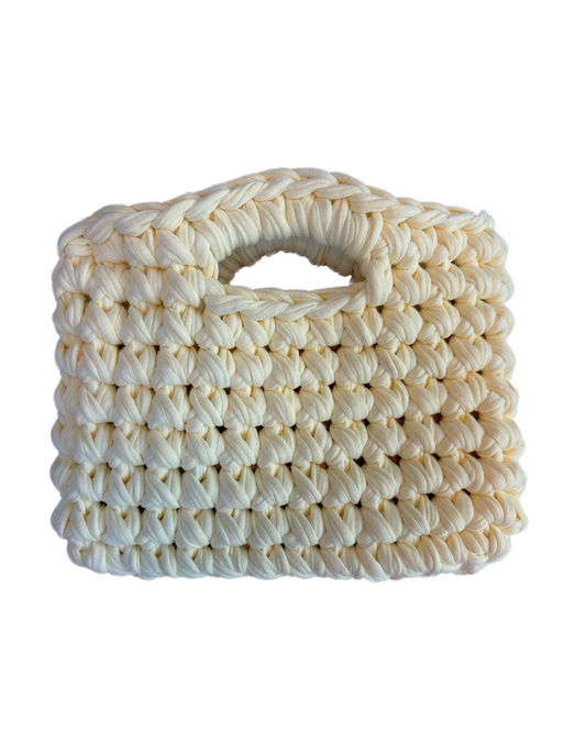 Chunky handbag | Butter Yellow