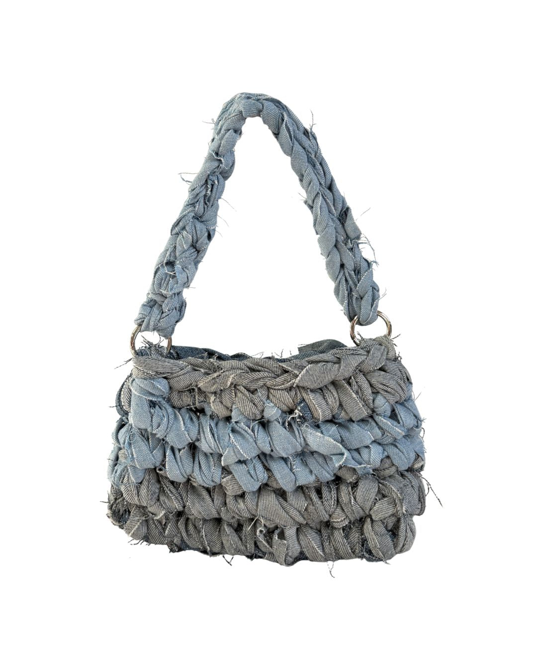 Denim Shoulder Bag Blue