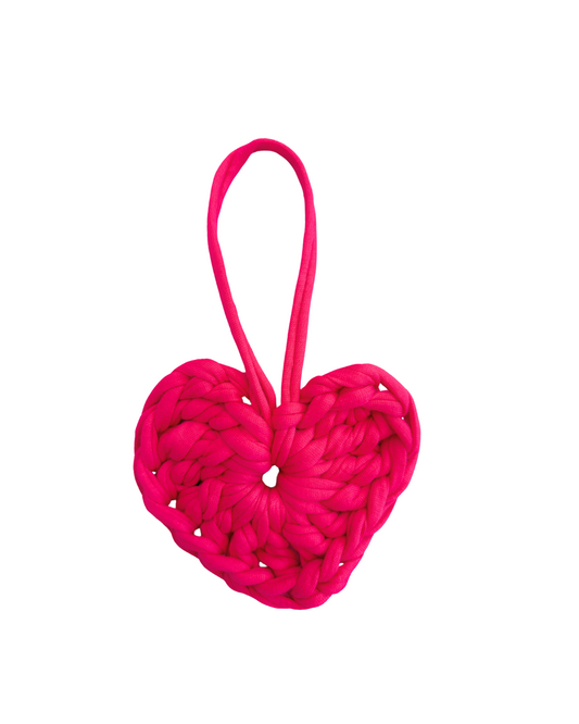 Heart bag charm | Sorbet