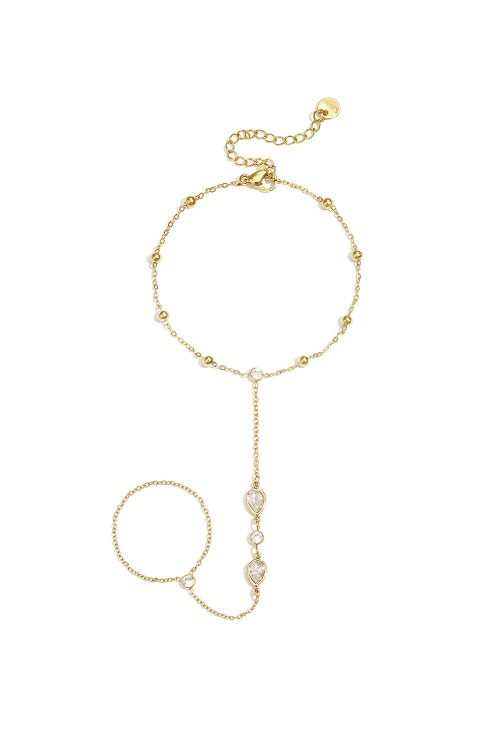 Teardrop Hand Chain