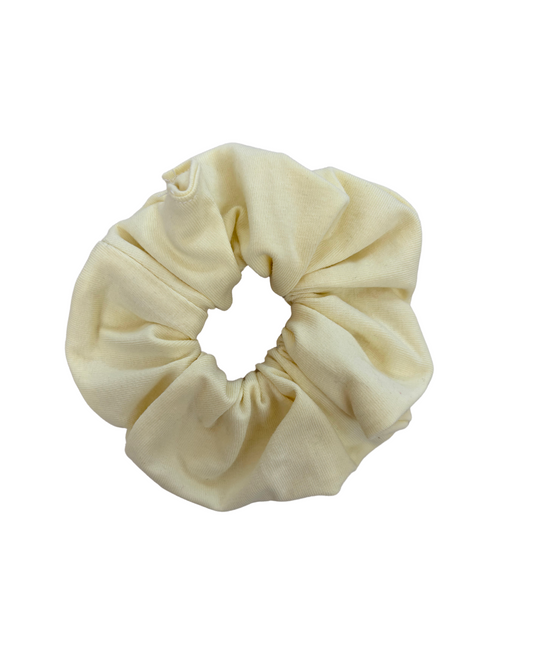 UPCYCLED scrunchie | Butter Yellow