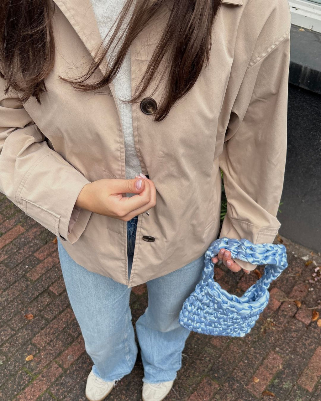 Yue's Shoulder Bag Light Blue