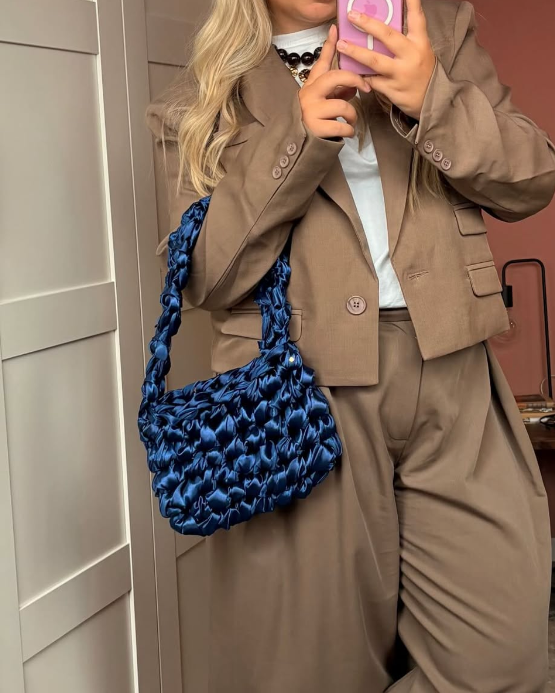 Yue’s Shoulder Bag Dark Blue