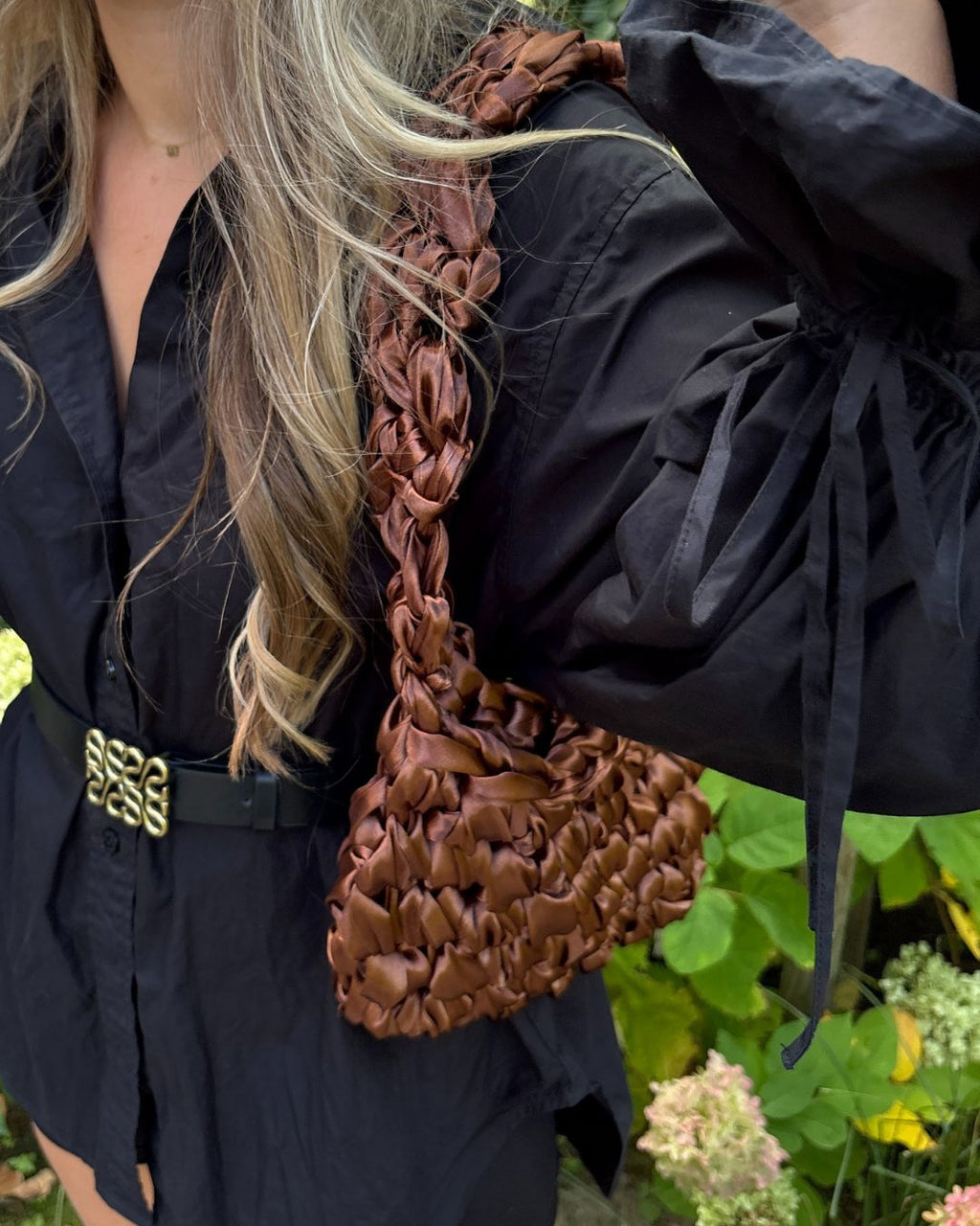 Yue's Shoulder Bag Brown