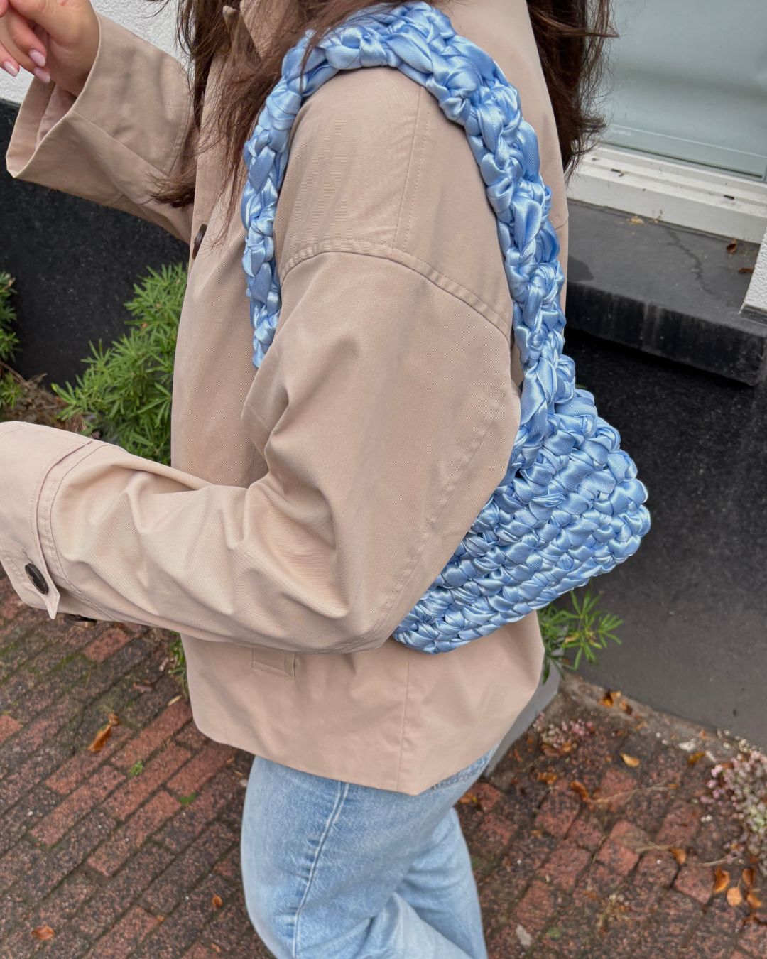 Yue's Shoulder Bag Light Blue