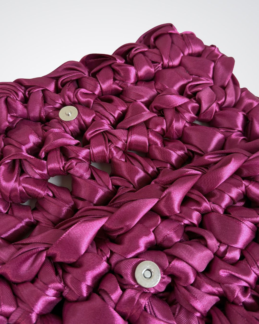 Yue's Chain Clutch Deep Purple