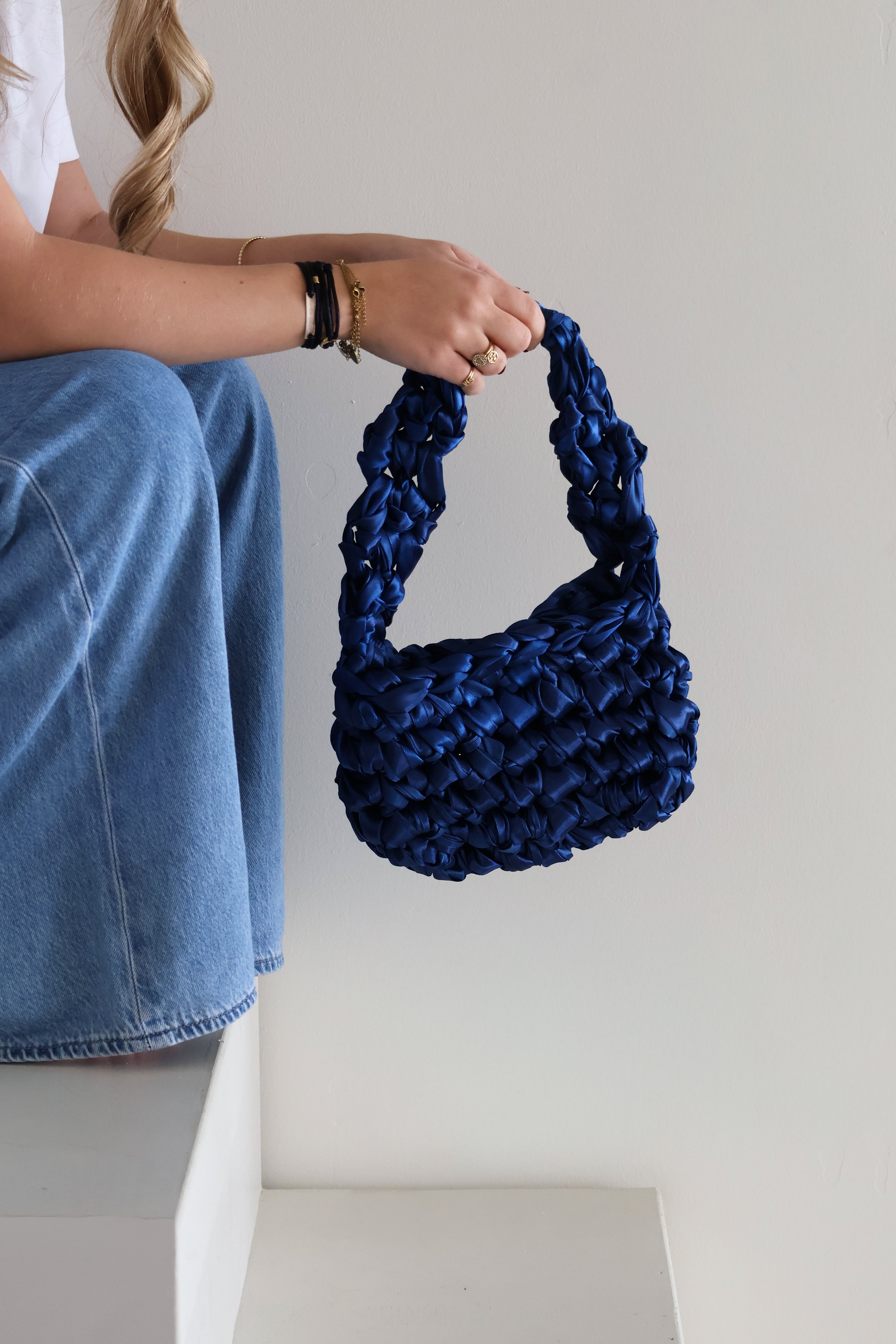 Yue’s Shoulder Bag Dark Blue