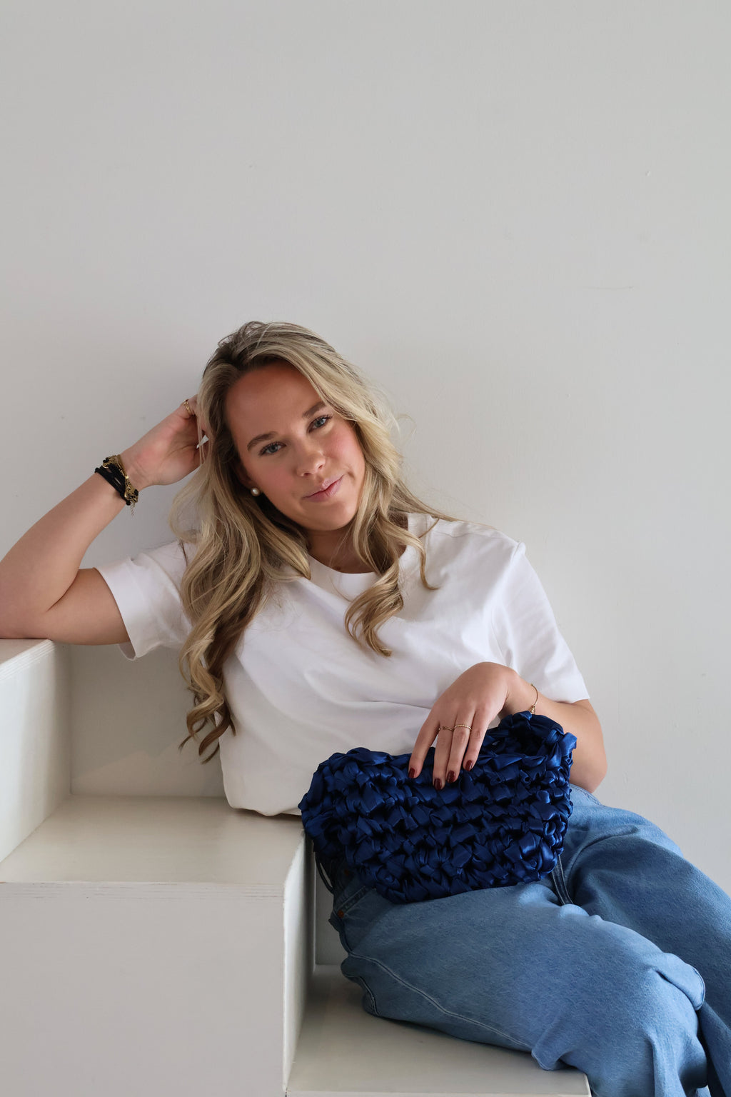 Yue’s Shoulder Bag Dark Blue