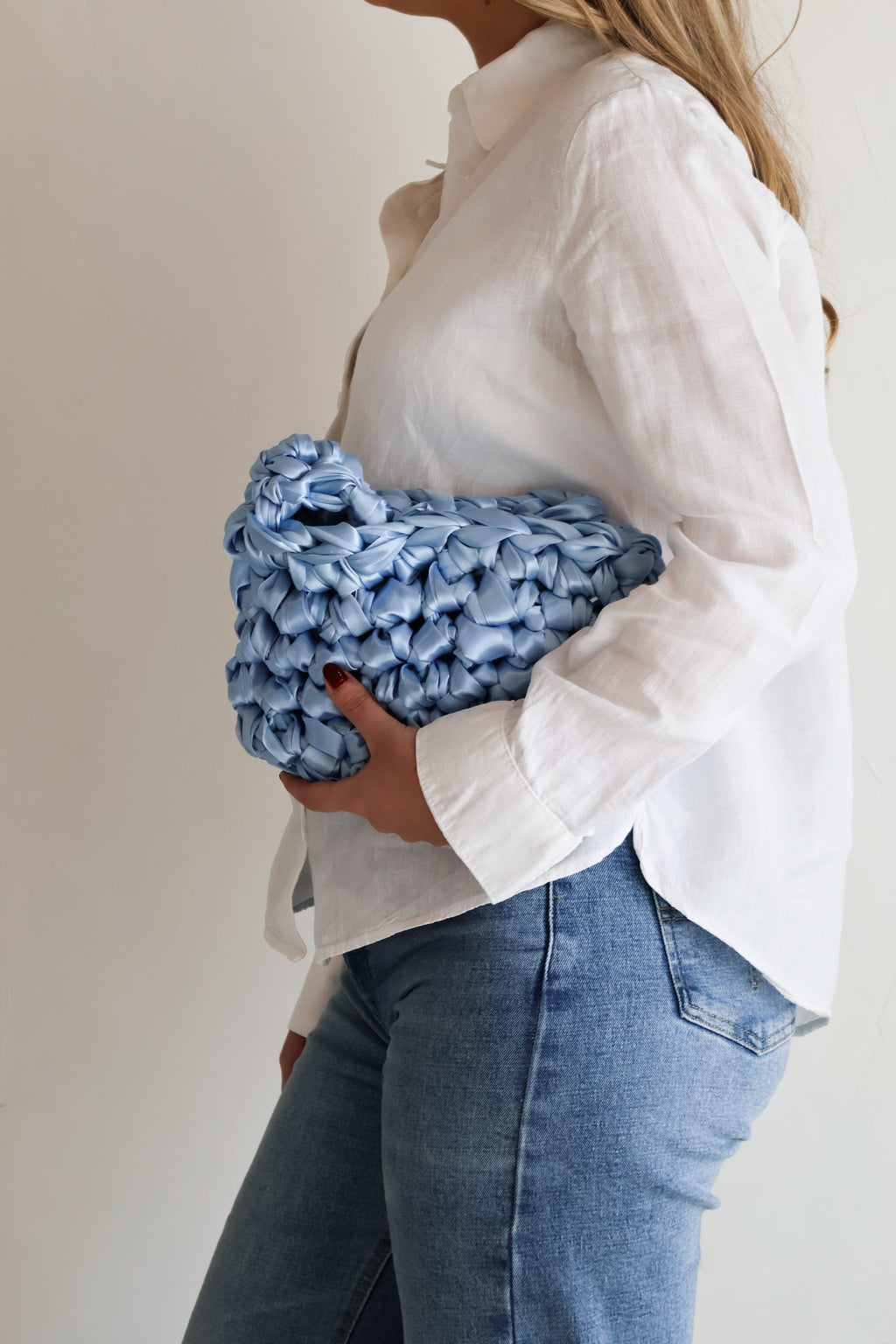 Yue's Shoulder Bag Light Blue